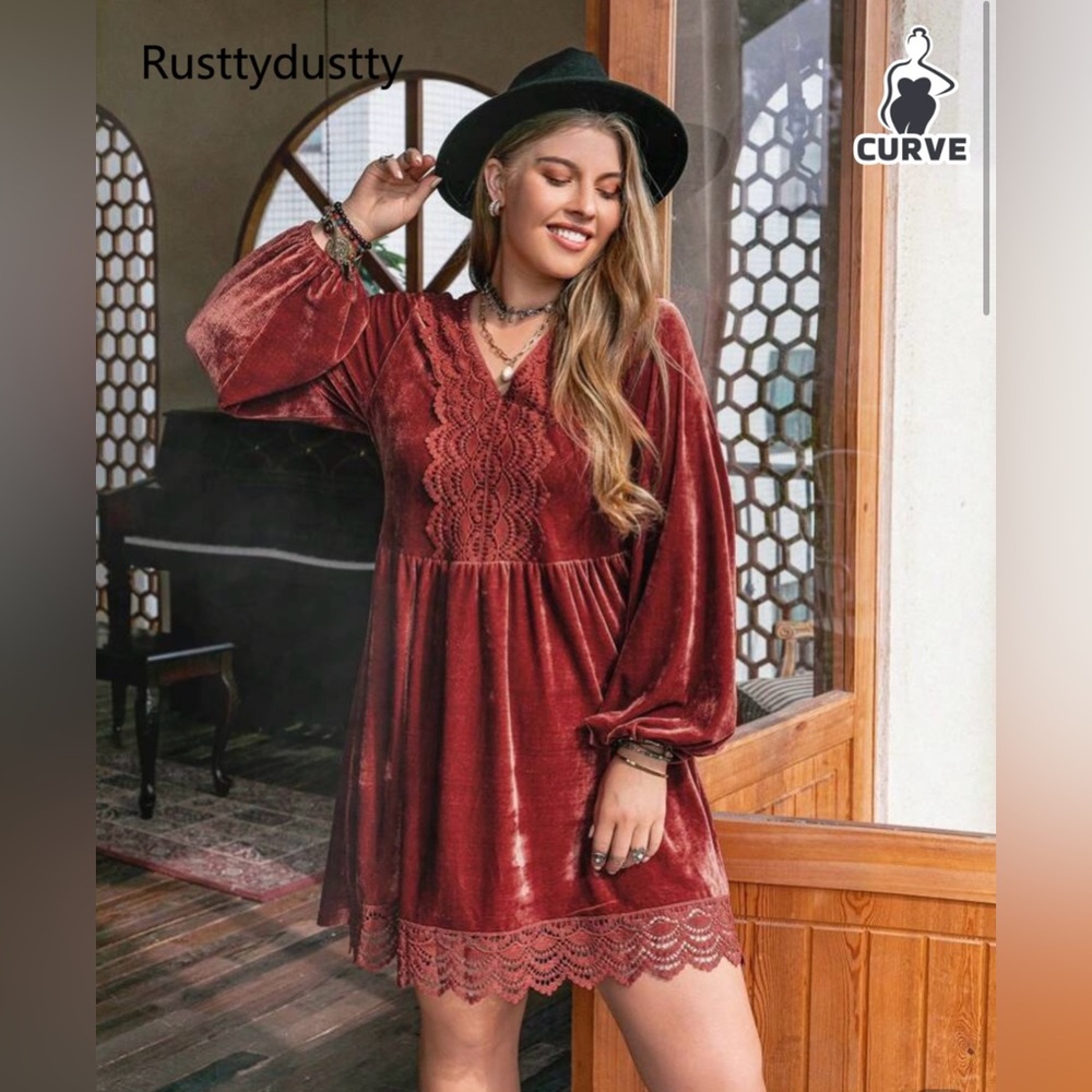 Red Velvet Party Dress!